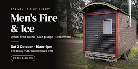 Gents Fire & Ice Morning at the Bisley Yurt, Miles Green Farm.