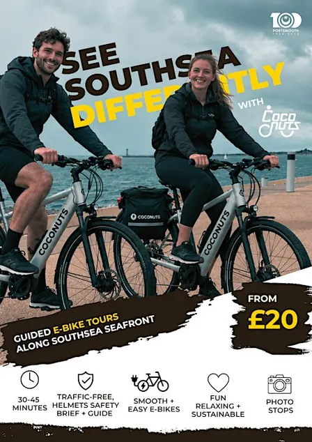 FREE e-Bike Tours - See Southsea Differently - Portsmouth100