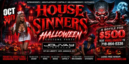 HOUSE OF SINNERS @ Jouvay Nightclub in #Queens