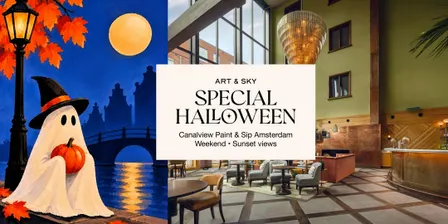 Friday Canalfront Painting: 3h00 workshop "Special Halloween" Vessel