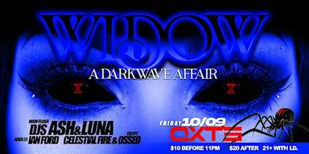 WIDOW, a Darkwave Affair