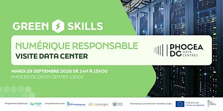 Data center éco-responsable & métiers du numérique - Visite Phocea DC