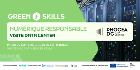 Data center éco-responsable & métiers du numérique - Visite Phocea DC