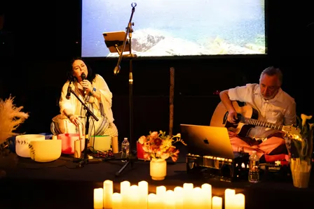 Into the Light: An Album Release Listening Experience by Divins