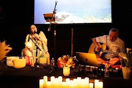 Into the Light: An Album Release Listening Experience by Divins