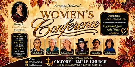 DESTINED - Love Unleashed Women's Conference (THURSDAY CONFERENCE RSVP)