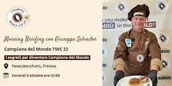 Morning Briefing con Giuseppe Salvador, Campione del Mondo TWC 22