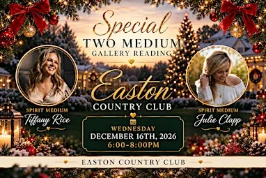 A Special Holiday Two Medium Reading Event