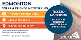 Edmonton - Solar and Friends Networking
