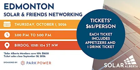 Edmonton - Solar and Friends Networking