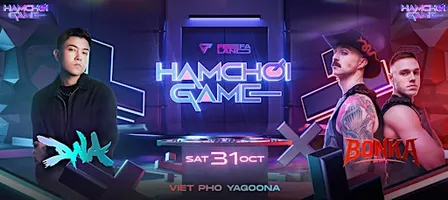 HAMCHOI GAME ft DNA, BONKA, Tranzmatikk, Alu & more • SAT 31 OCT 2026