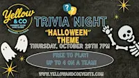 Trivia Night "Halloween" theme" at Yellow & Co.