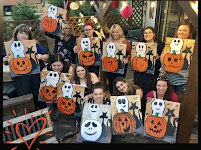 Halloween Craft, Paint and Sip | your choice