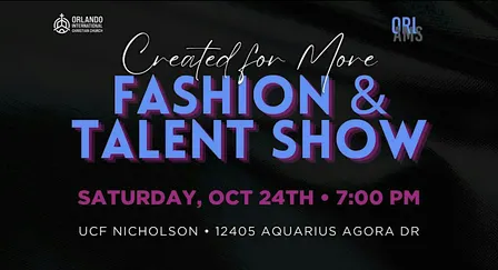 Created for More Fashion & Talent Show
