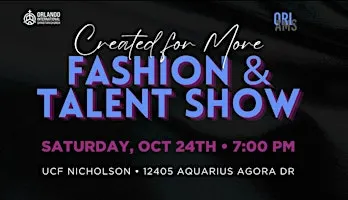 Created for More Fashion & Talent Show