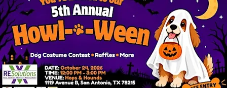 5th Annual Howl-o-ween Event & Dog Costume Contest | RE Solutions XV