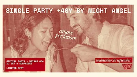 SINGLE PARTY (+40YRS) BY NIGHT ANGEL