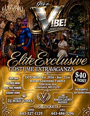 Elite Exclusive Costume Party!!