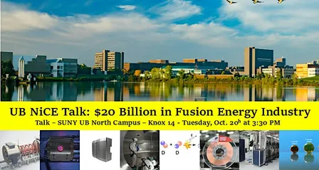 UB NiCE Talk: $20 Billion in Fusion Energy Industry