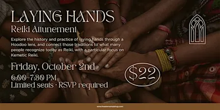 Laying Hands: Reiki Attunement