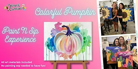 Colorful Pumpkin- 11x14- St Julian Paw Paw Michigan