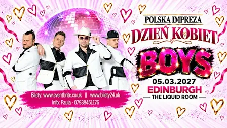 Koncert BOYS w Edynburgu