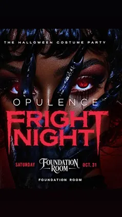 OPULENCE FRIGHT NIGHT - The Halloween Costume Party