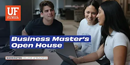 Business Master's Degree Open House