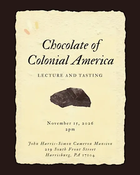 Chocolate of Colonial America Tasting Party