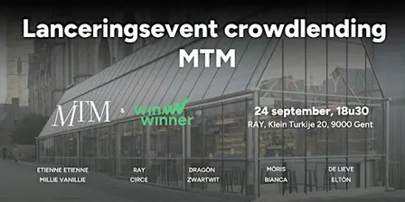 Lanceringsevent crowdlendingcampagne MTM