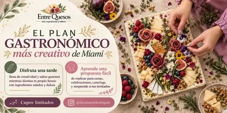 Canvas Comestible – Entre Quesos / Charcuterie Workshop Miami