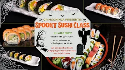 Spooky Sushi Class