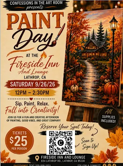 Paint Day at FIRESIDE INN AND LOUNGE