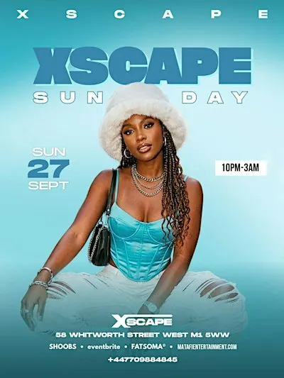 XSCAPE SUNDAY - Afrobeats/Amapiano/HipHop/RnB/DanceHall