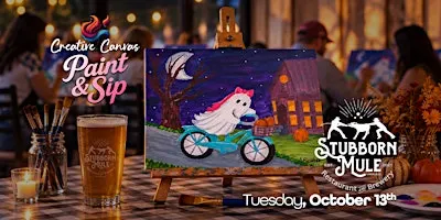 October Paint＆Sip at Stubborn Mule