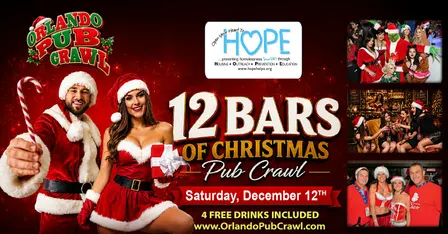 The 12 Bars of Christmas Pub Crawl