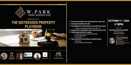 The Distressed Property Playbook