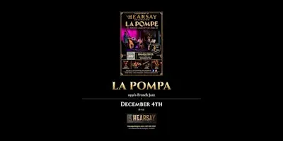 Live at Hearsay Arlington La Pompa
