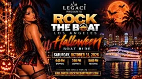 Rock The Boat Los Angeles: Halloween Boat Ride 2026