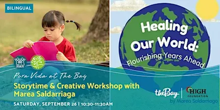 Storytime & Creative Workshop w/ Marea Saldarriaga (Bilingual)