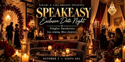 Singles Speakeasy Date Night