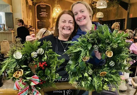 Shakespeare Soroptimists Evening Wreath Making Class