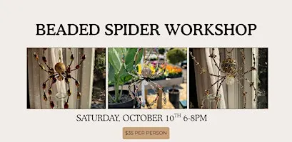 Beaded Spider Workshop