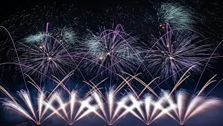 Regis Manor Fireworks Display