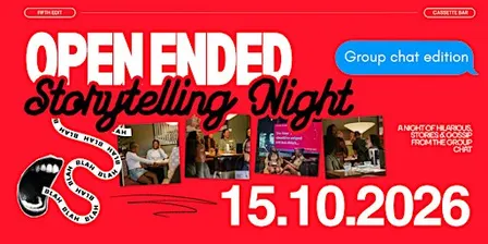 Open Ended: Group Chat Storytelling Night