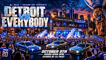Detroit vs Everybody – Detroit Lions Weekend Kickoff