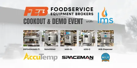 Foodservice Equipment Brokers Cookout & Demo Event