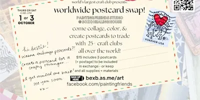 Worldwide Postcard Day - Create + Swap