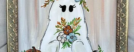 Let's Be Friendly Ghost Paint n Sip