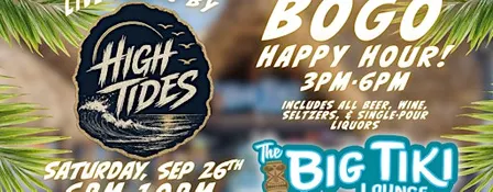High Tides LIVE! @ The Big Tiki Lounge